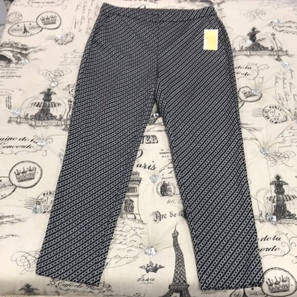 Michael Michael Kors Chain-Print Pull-On Pants - Picture 2 of 6